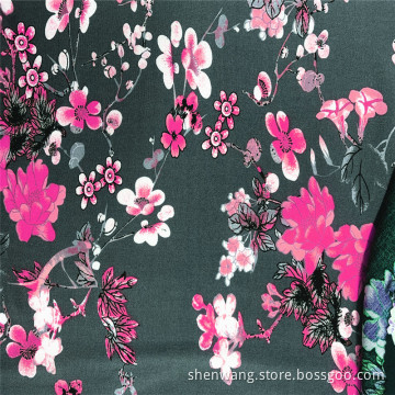 Factory Wholesale Rayon Print Textile Women Fabrics